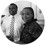 Heights Arts member Thomasine Clark