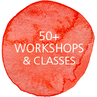 50+ workshops and classes